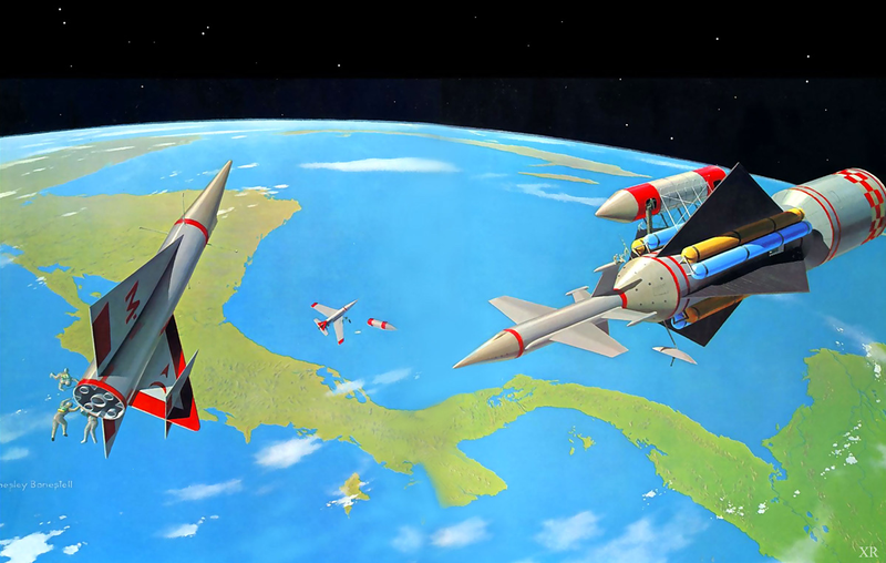 Illustration for article titled The Beautiful Art That Helped Inspire Space Travel
